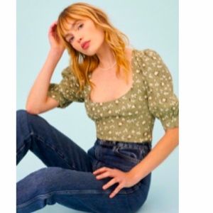 COPY - Reformation Cave Top - Never Worn